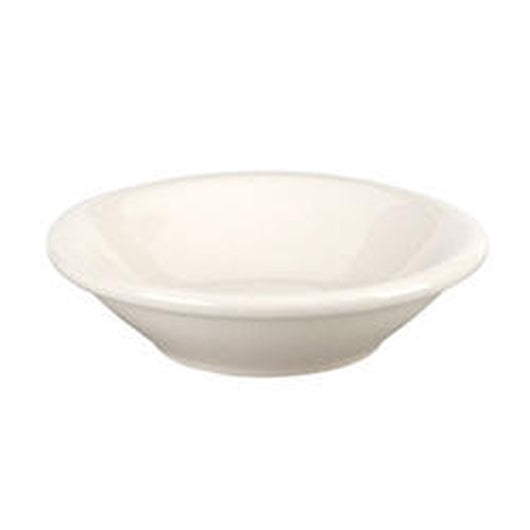 VERTEX VISTAR COLLECTION AMERICAN WHITE NARROW RIM 4 5/8 INCH 4 OUNCE FRUIT BOWL, 1 - 3  DZ