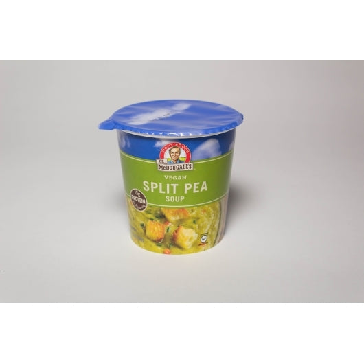 DR. MCDOUGALL'S CUP SOUP SPLIT PEA, 6 - 2.5 OZ