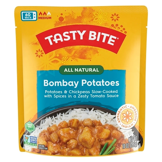 TASTY BITE BOMBAY POTATOES, 48 - 10 OZ