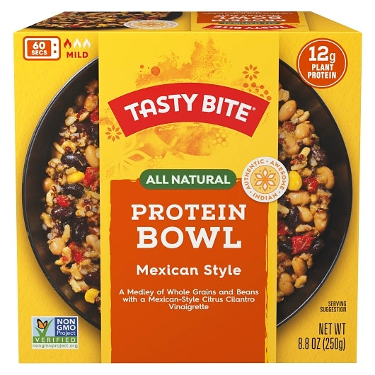 TASTY BITE PROTEIN BOWL MEXICAN STYLE, 6 - 250 GR