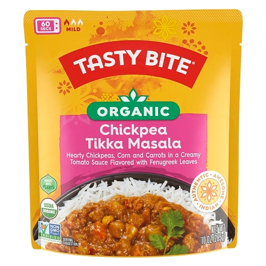 TASTY BITE ORGANIC CHICKPEA TIKKA MASALA, 48 - 10 OZ