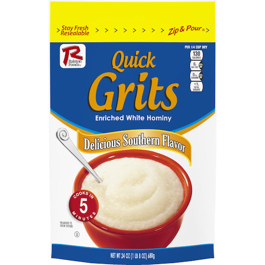 RALSTON FOODS 24 OZ QUICK GRITS-CASE OF 12