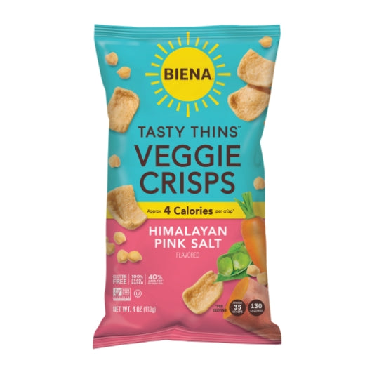 BIENA SNACKS SEA SALT TASTY THINS, 12 - 4 OZ