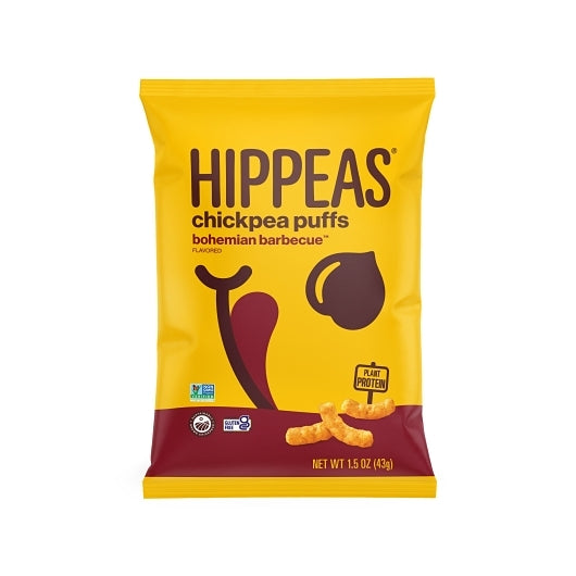 HIPPEAS - 1.5oz Non-GMO Bohemian Barbecue x 6- Mastercase