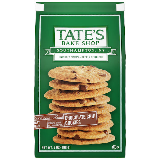 TATE'S BAKE SHOP CHOCOLATE CHIP COOKIES, 6 - 7 OZ