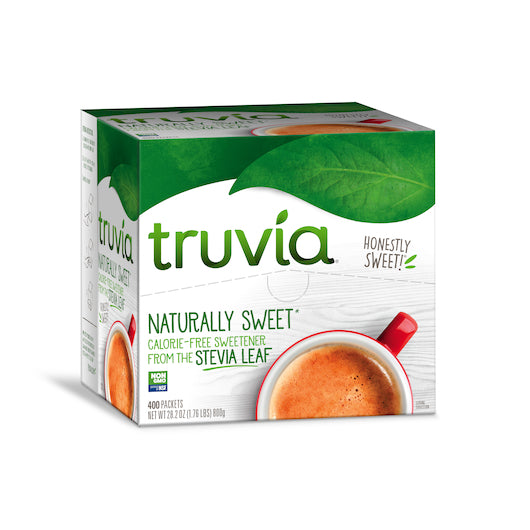 Truvia Naturally Sweet Calorie-free Sweetenerfrom the Stevia Leaf Packets, 400 Count (28. 2 oz Box)