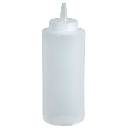 WINCO 24 OUNCE CLEAR SQUEEZE BOTTLE, 1 - 6 CNT