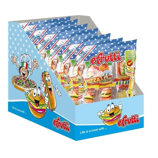 EFRUTTI LUNCH BAG GUMMY CANDY, 12 - 2.7 OZ