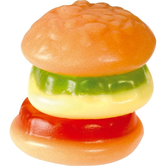 EFRUTTI MINI BURGER GUMMY CANDY, 8 - 60 - 0.32 OZ
