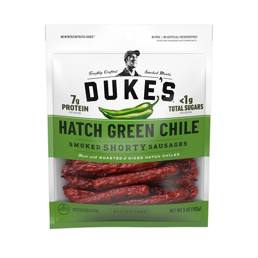 DUKE'S HATCH GREEN CHILE PORK SAUSAGES 5 OZ