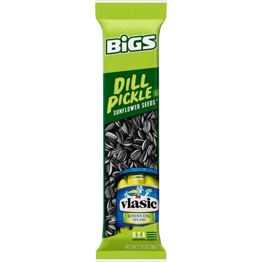 BIGS VLASIC DILL PICKLE SUNFLOWER SEEDS 2.75 OZ