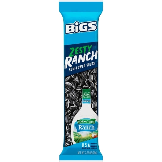 BIGS HIDDEN VALLEY RANCH SUNFLOWER SEEDS 2.75OZ