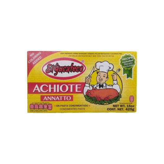 EL YUCATECO ACHIOTE/ANNATTO PASTE BLOCK, 12 -15 OZ