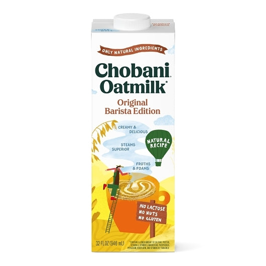 Chobani(R) Oatmilk Original Barista Edition 32 fl oz