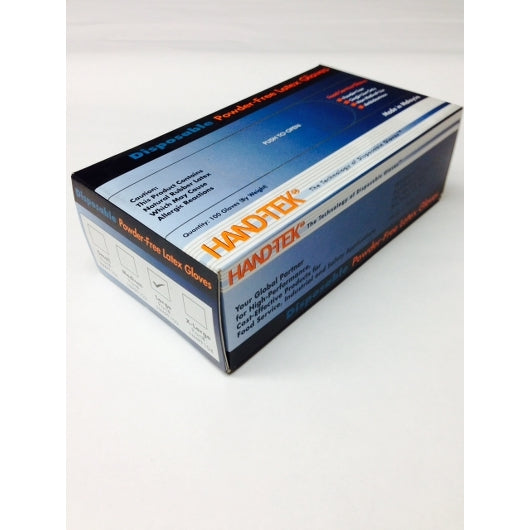 BOYD GLOVES LARGE DISPOSABLE POWDER FREE LATEX GLOVE, 10 - 100 CNT