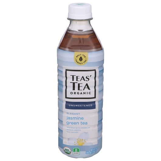 TEAS' TEA TEA UNSWEETENED JASMINE, 12 - 16.9 FO
