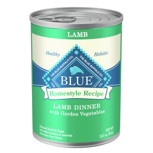 BLUE BUFFALO LAMB & BROWN RICE/VEGETABLES, 12- 12.5 OZ