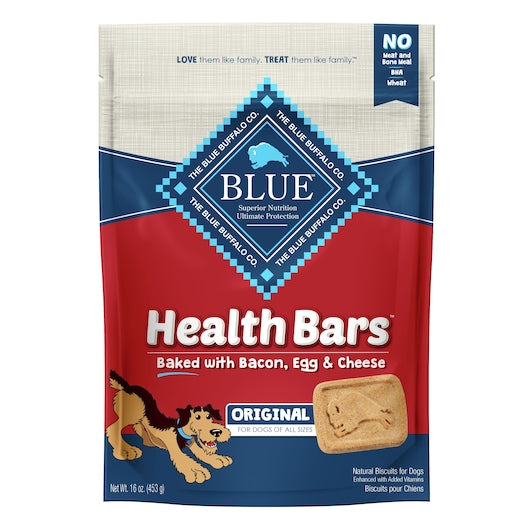 BLUE BUFFALO BLUE HEALTH BAR BACON EGG & CHEESE DOG, 4 - 16 OZ