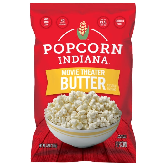 POPCORN INDIANA MOVIE THEATER BUTTER, 12 - 4.75 OZ