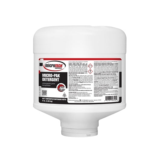 MICROTECH MICRO-PAK DETERGENT HEAVY DUTY 4-9 POUND