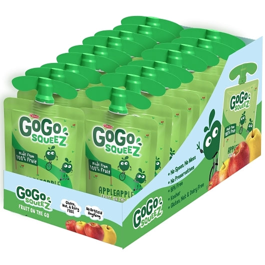 GoGoSqueeZ Apple-Apple 1x18x90g Tray