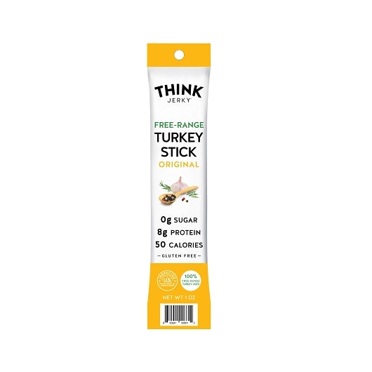THINK JERKY ALL-NATURAL ORIGINAL TURKEY, 6 - 20 - 1 OZ
