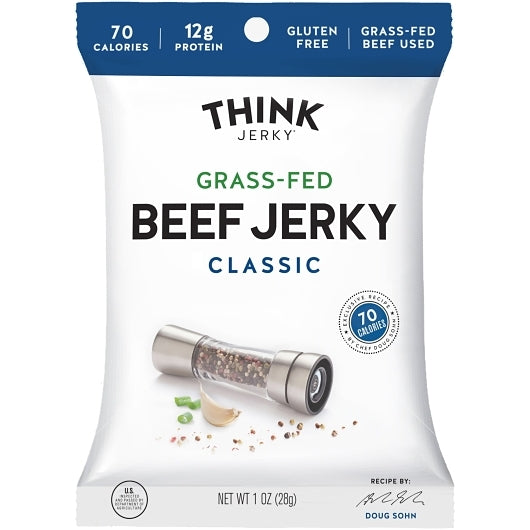 THINK JERKY CLASSIC BEEF JERKY CASE, 4 - 12 -1 OZ