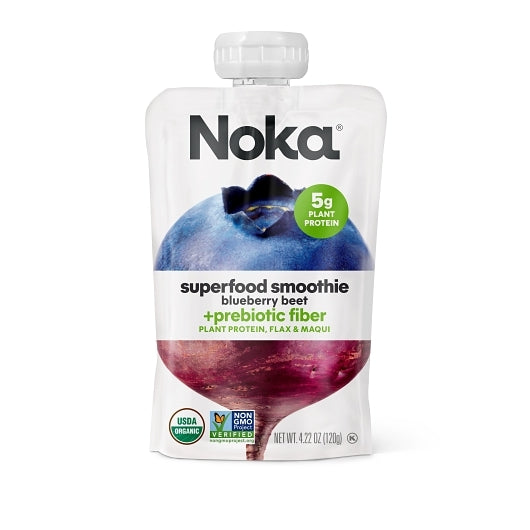 NOKA BLUEBERRY BEETS SUPERFOOD SMOOTHIE, 2 - 6 - 4.22 OZ
