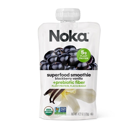NOKA BLACKBERRY VANILLA SUPERFRUIT SMOOTHIE, 2 - 6 - 4.22 OZ