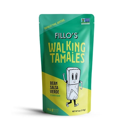 FILLO'S BEAN & SALSA VERDE TAMALES, 7 - 4 OZ