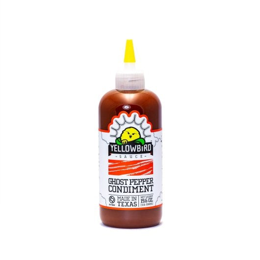 YELLOWBIRD FOODS GHOST PEPPER SAUCE, 6 - 19.6OZ