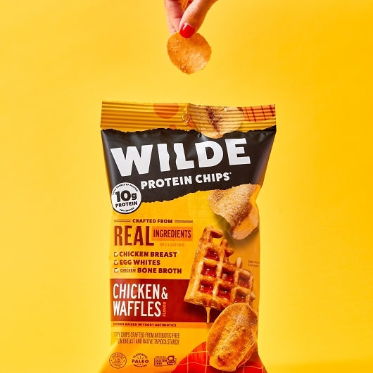 WILDE BRANDS PROTEIN CHIPS CHICKEN & WAFFLES,12 - 2.25 OZ