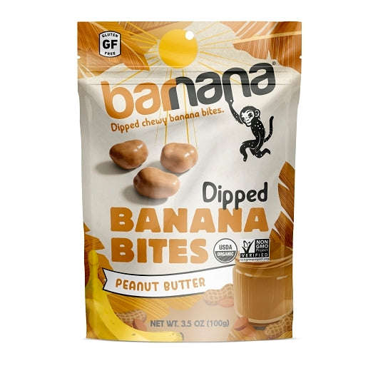 BARNANA PEANUT BUTTER BANANA BITES, 12 - 3.5 OZ