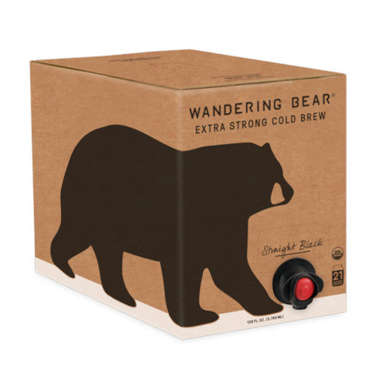 WANDERING BEAR COFFEE BLACK COLD BREW, 2 - 2 GA