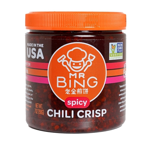 MR. BING FOODS SPICY CHILI CRISP, 6 - 7 OZ