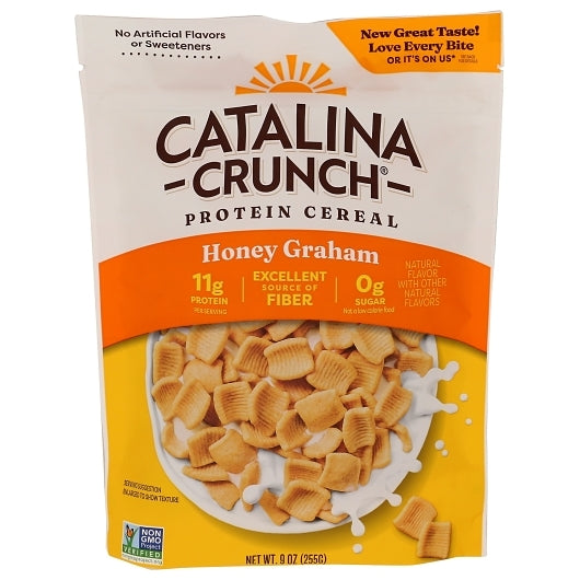 CATALINA SNACKS CRUNCH HONEY GRAHAM CEREAL, 6- 9 OZ