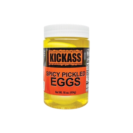 KICKASS BEEF JERKY SPICY PICKLED EGGS, 12 - 16 OZ