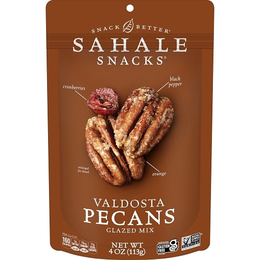 SAHALE GLAZED VOLDOSTA PECAN MIX, 6 - 4 OZ