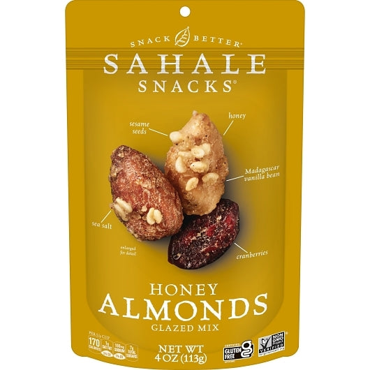 SAHALE ALMOND HONEY, 6 - 4 OZ