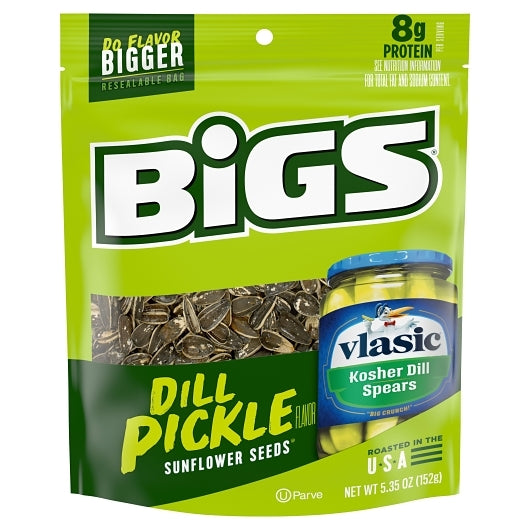 BIGS VLASIC DILL PICKLE SUNFLOWER SEEDS 5.35 OZ