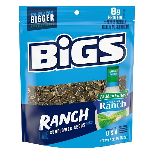 BIGS HIDDEN VALLEY RANCH SUNFLOWER SEEDS 5.35OZ