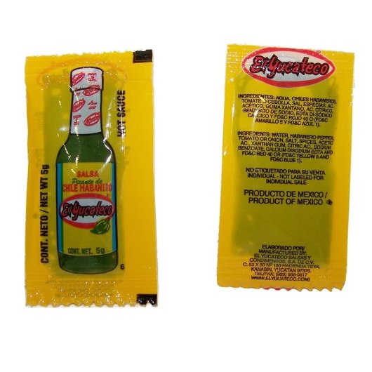EL YUCATECO GREEN HABANERO HOT SAUCE, 300 - 0.17 OZ