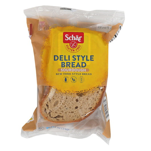 SCHAR SCHAR GLUTEN FREE DELI STYLE BREAD, 5 -8.5 OZ