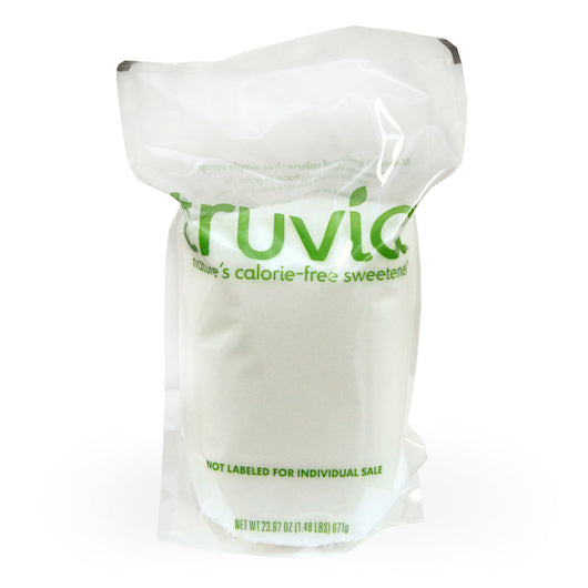 Zero-calorie sugar substitute made with stevia leaf extract, erythritol, and natural flavors