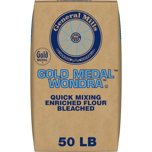 Gold Medal Wondra Quick Mixing Flour Bulk Sack Bleached Enriched 50 LB