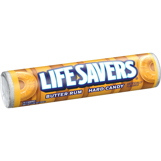 LIFE SAVERS BUTTER RUM 1.14OZ 20CT 15/CS