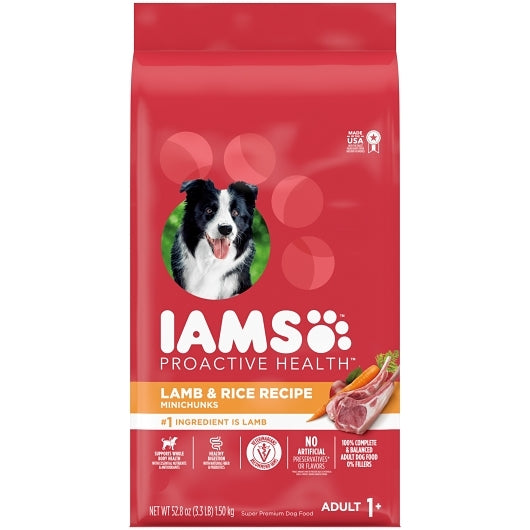 IAMS LAMB & RICE, 4 - 3.3 LB