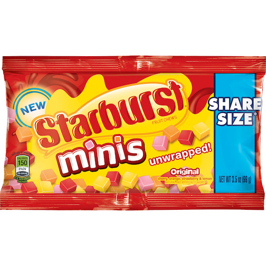 STARBURST ORIGINAL MINI 3.5 OUNCE POUCH