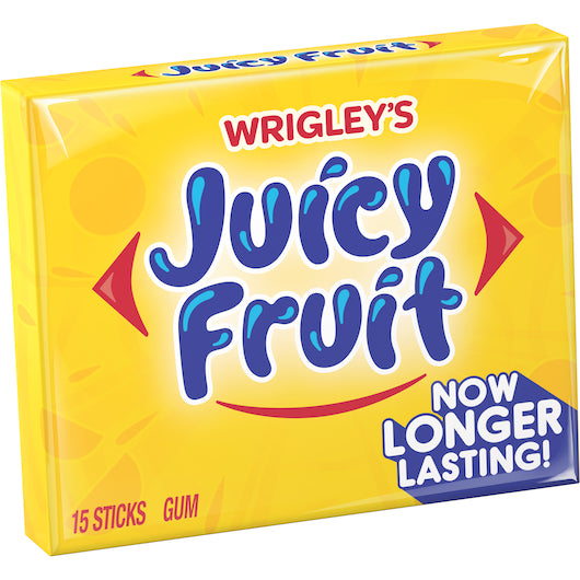 JUICY FRUIT 15STK 10CT 12/CS