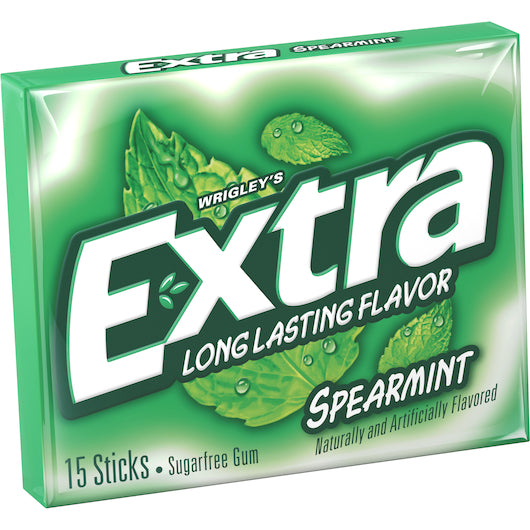 EXTRA SPEARMINT 15 STICK 10 COUNT 12 PER CASE